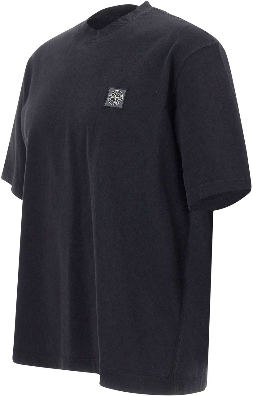 Stone Island T-Shirts And Polos Blue Navy