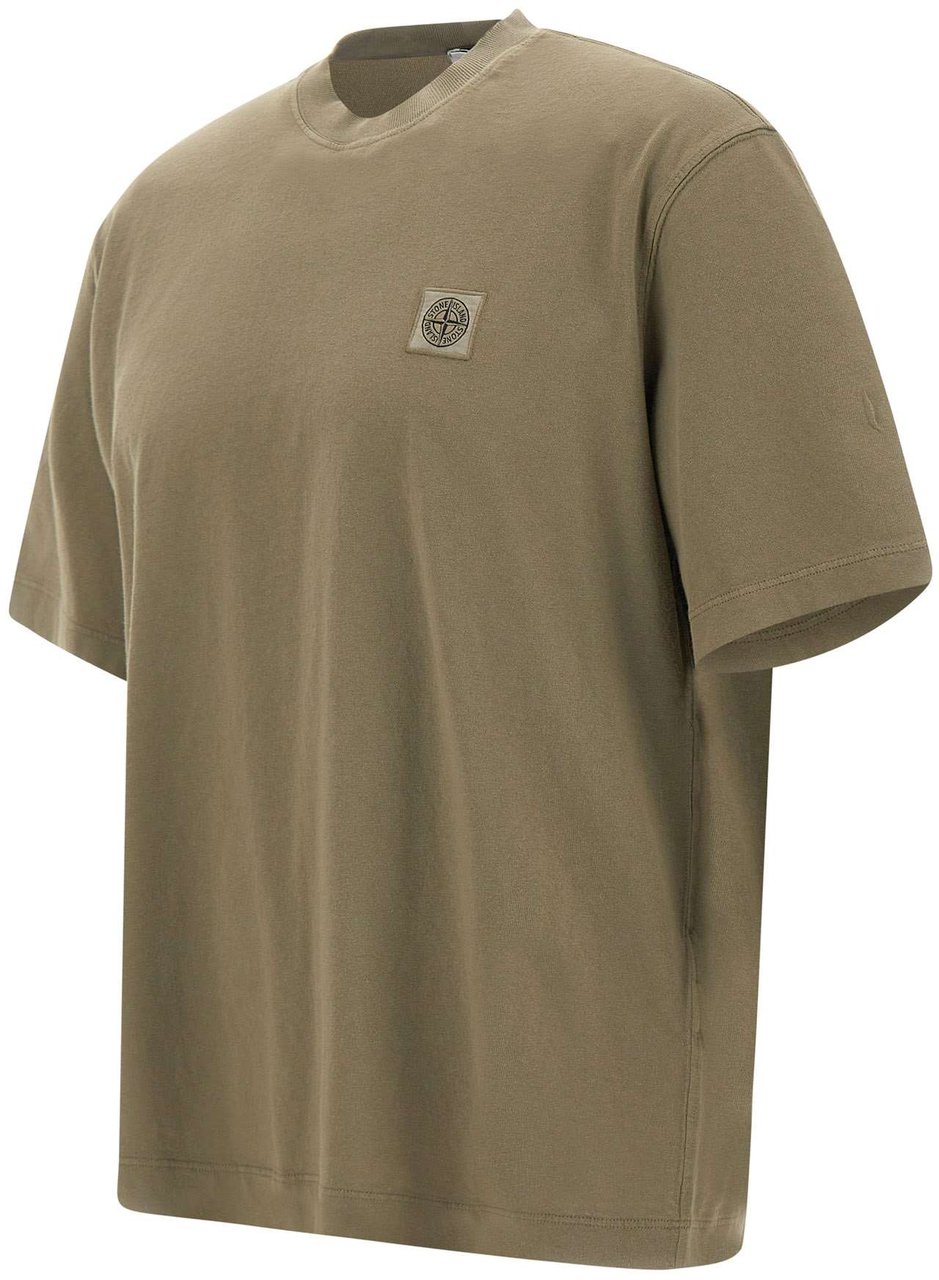Stone Island T-Shirts And Polos Green Donkergroen
