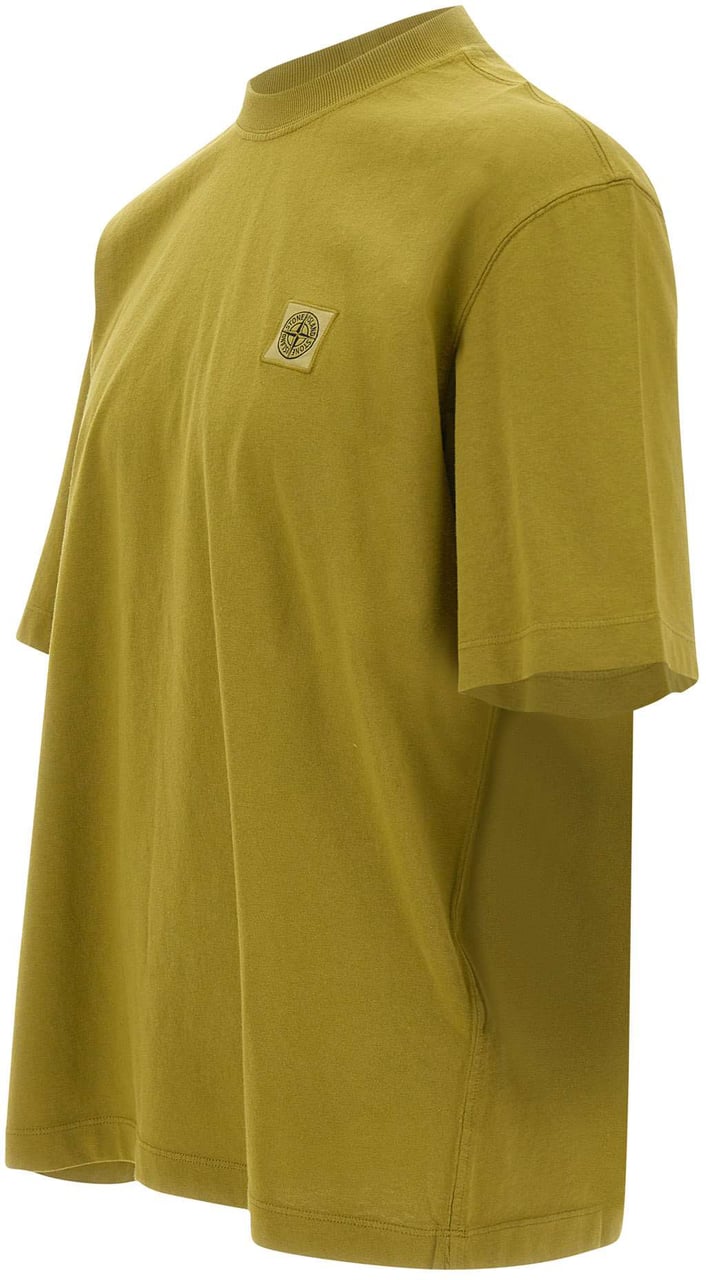 Stone Island T-Shirts And Polos Green Donkergroen