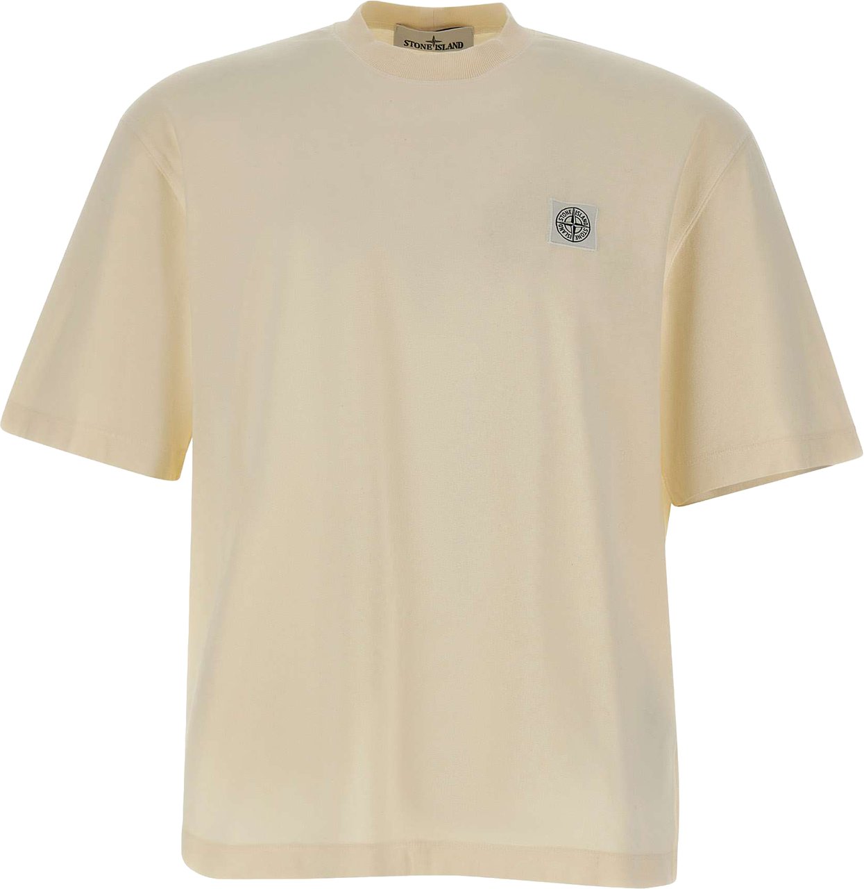 Stone Island T-Shirts And Polos White Wit