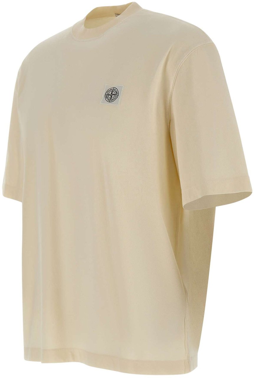 Stone Island T-Shirts And Polos White Wit