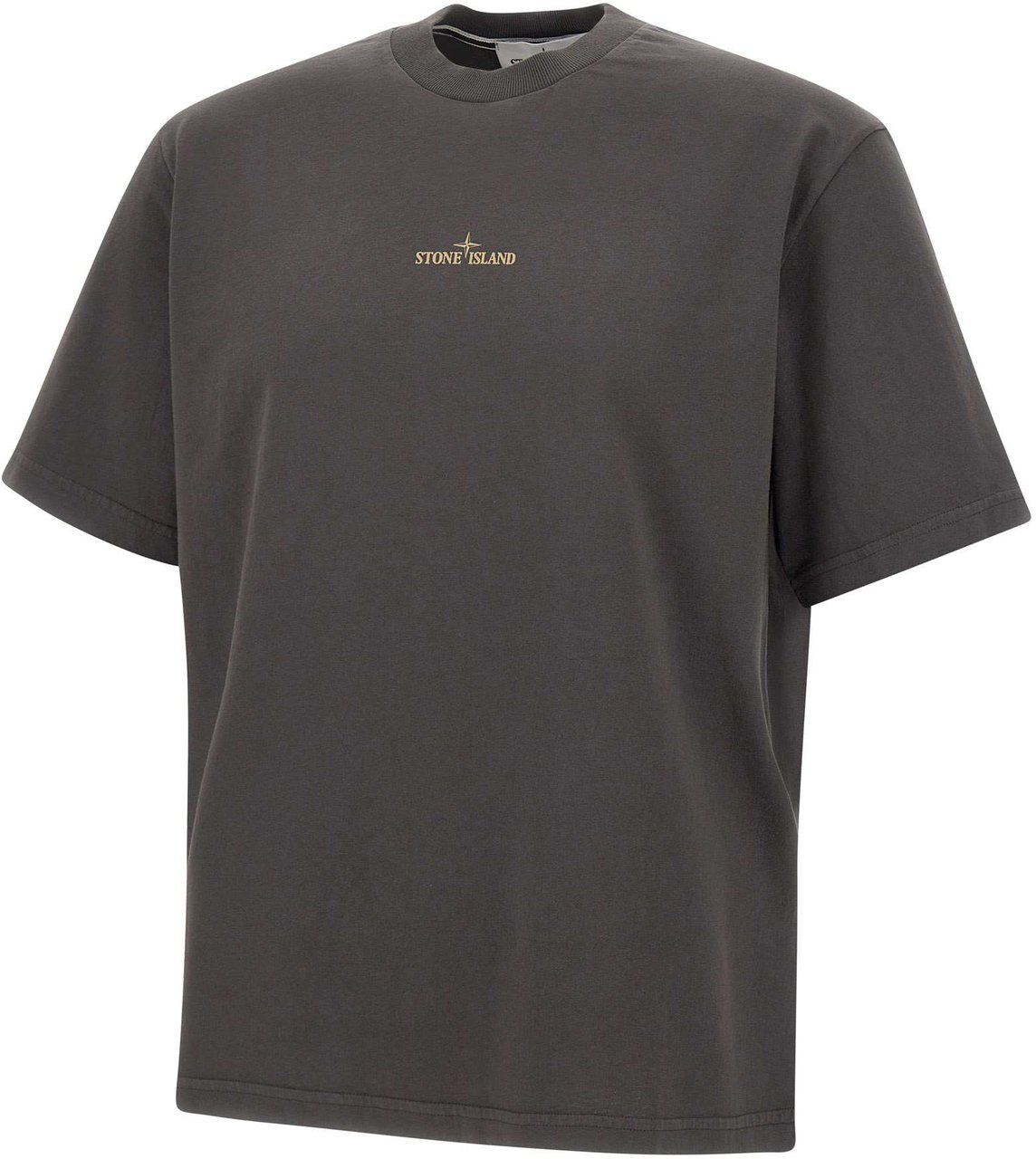 Stone Island T-Shirts And Polos Grey Grijs