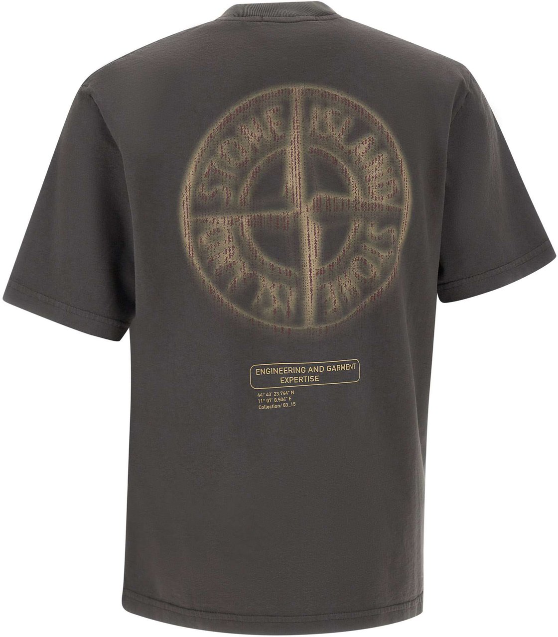 Stone Island T-Shirts And Polos Grey Grijs