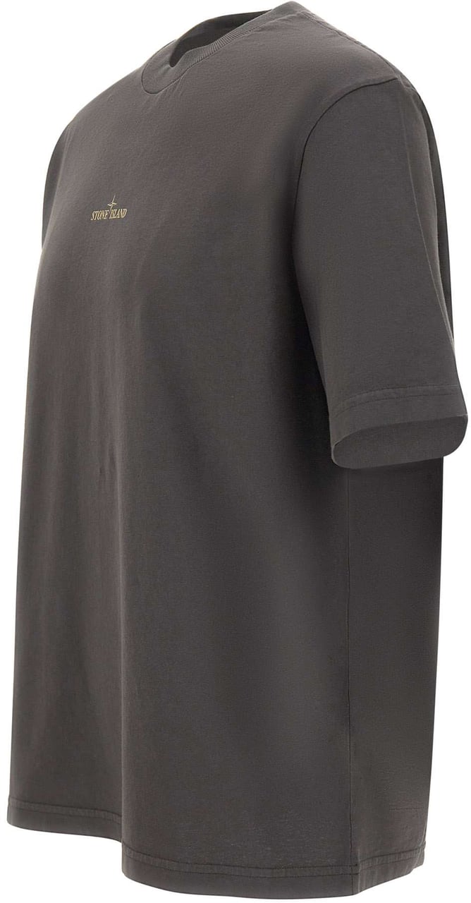 Stone Island T-Shirts And Polos Grey Grijs