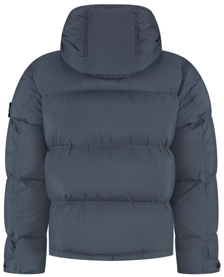 Stone Island Short Parka Blauw