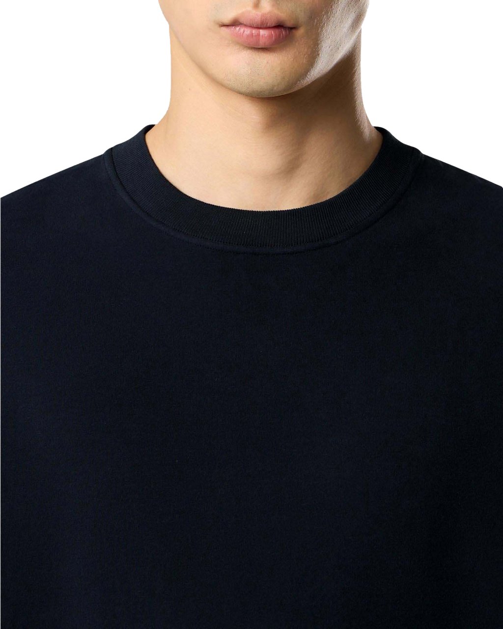 Stone Island Heren Logo Patch Sweater Blauw Blauw