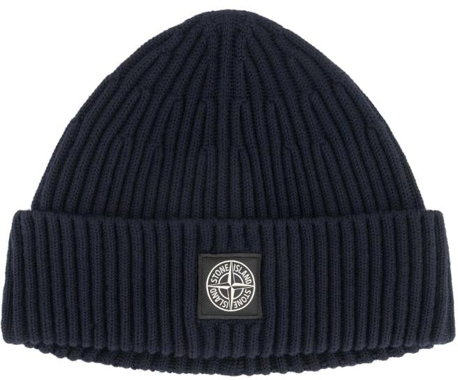 Stone Island Beanie Blauw