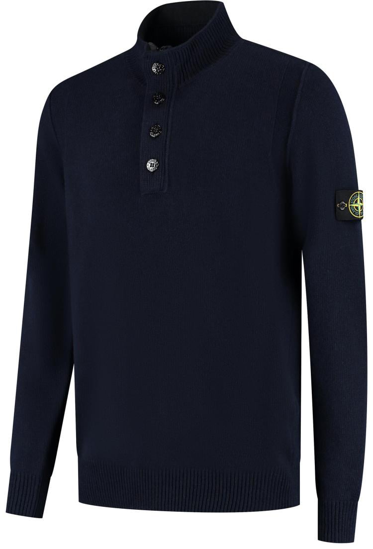 Stone Island Ls Polo Blauw