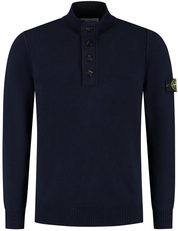 Stone Island Ls Polo Blauw