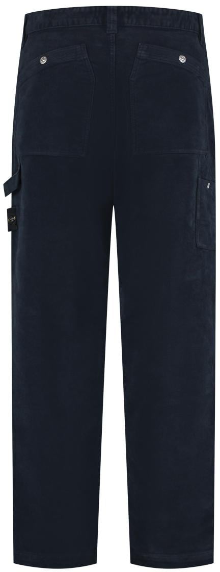 Stone Island Trousers Blauw