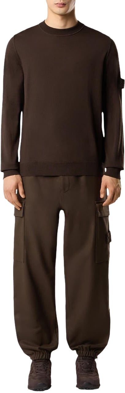 Stone Island Heren Logo Patch Poloshirt Grijs Grijs