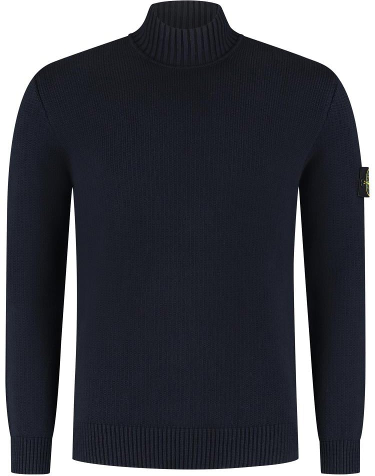 Stone Island T-neck Blauw