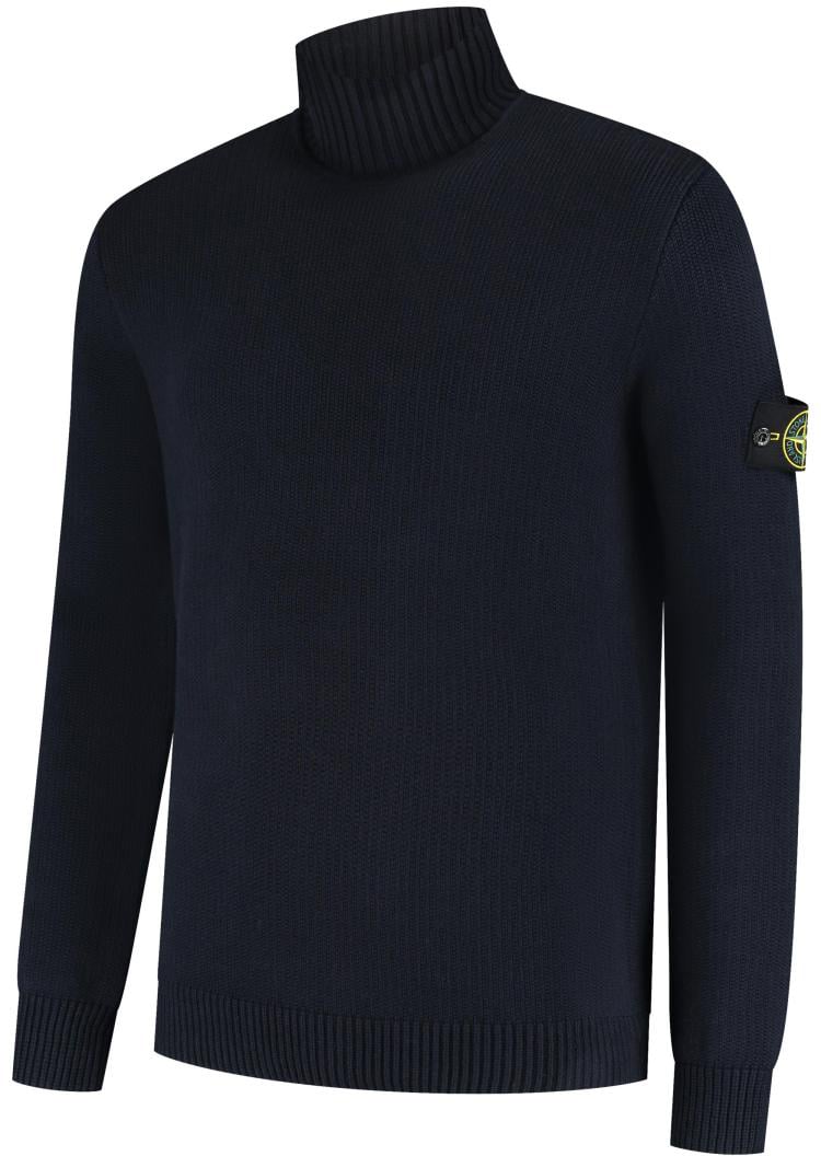 Stone Island T-neck Blauw
