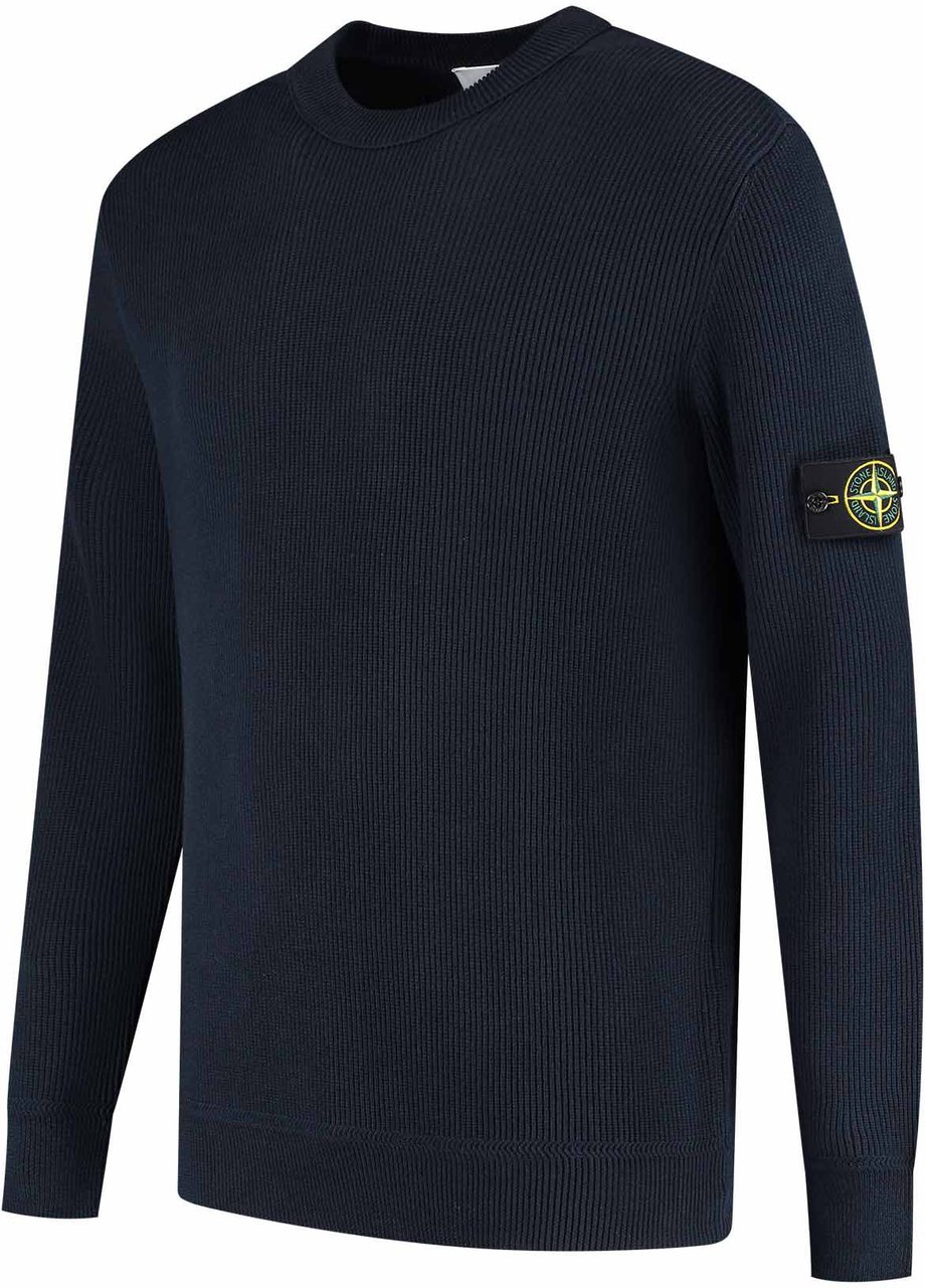 Stone Island Crew Neck Blauw