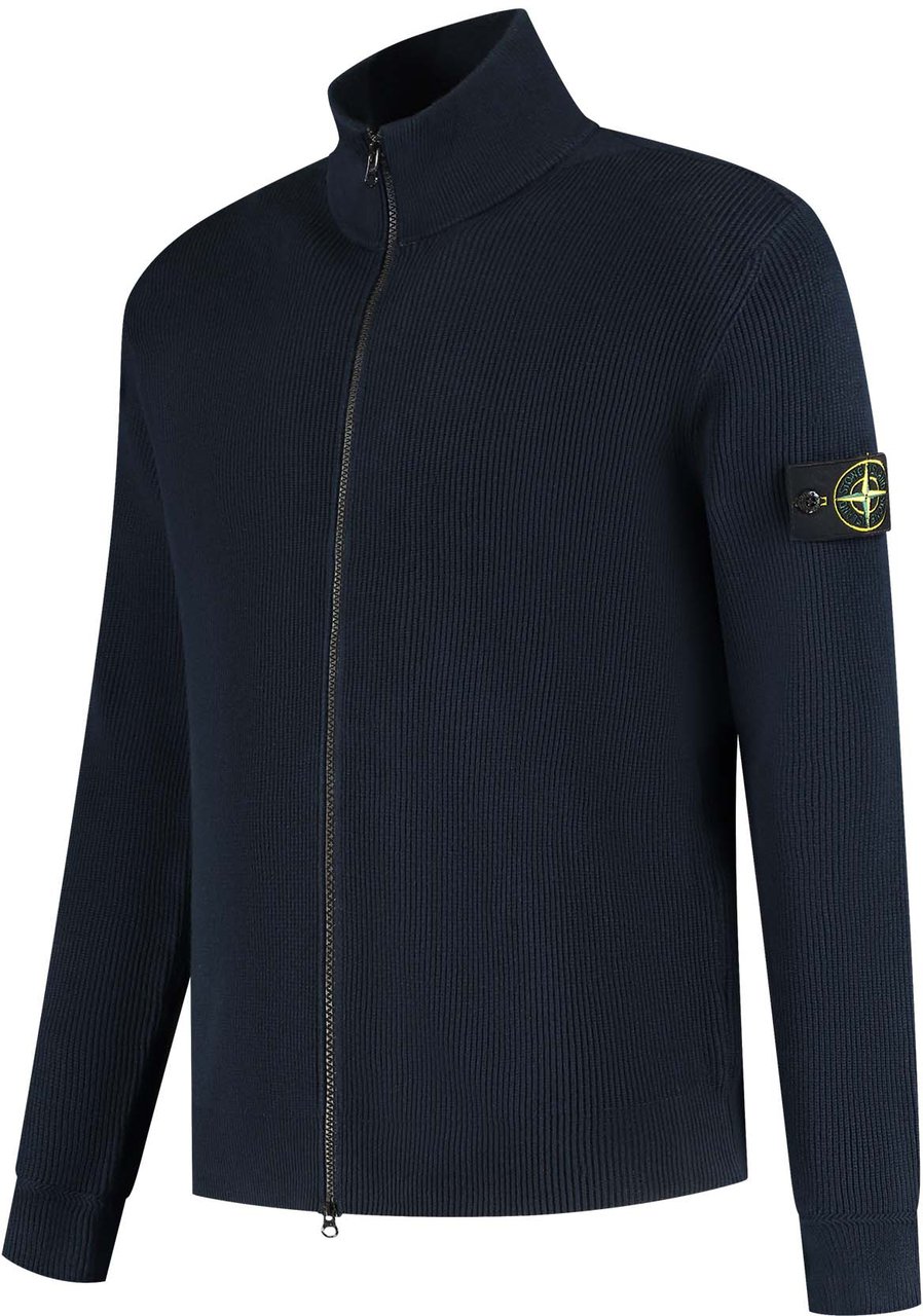Stone Island Cardigan Blauw