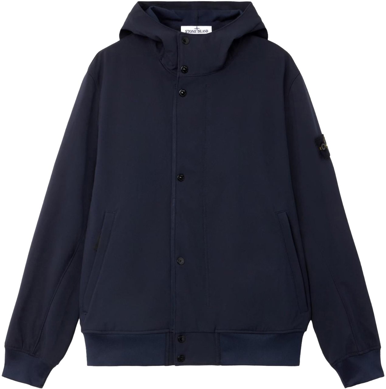 Stone Island Heren Short Parka Blauw