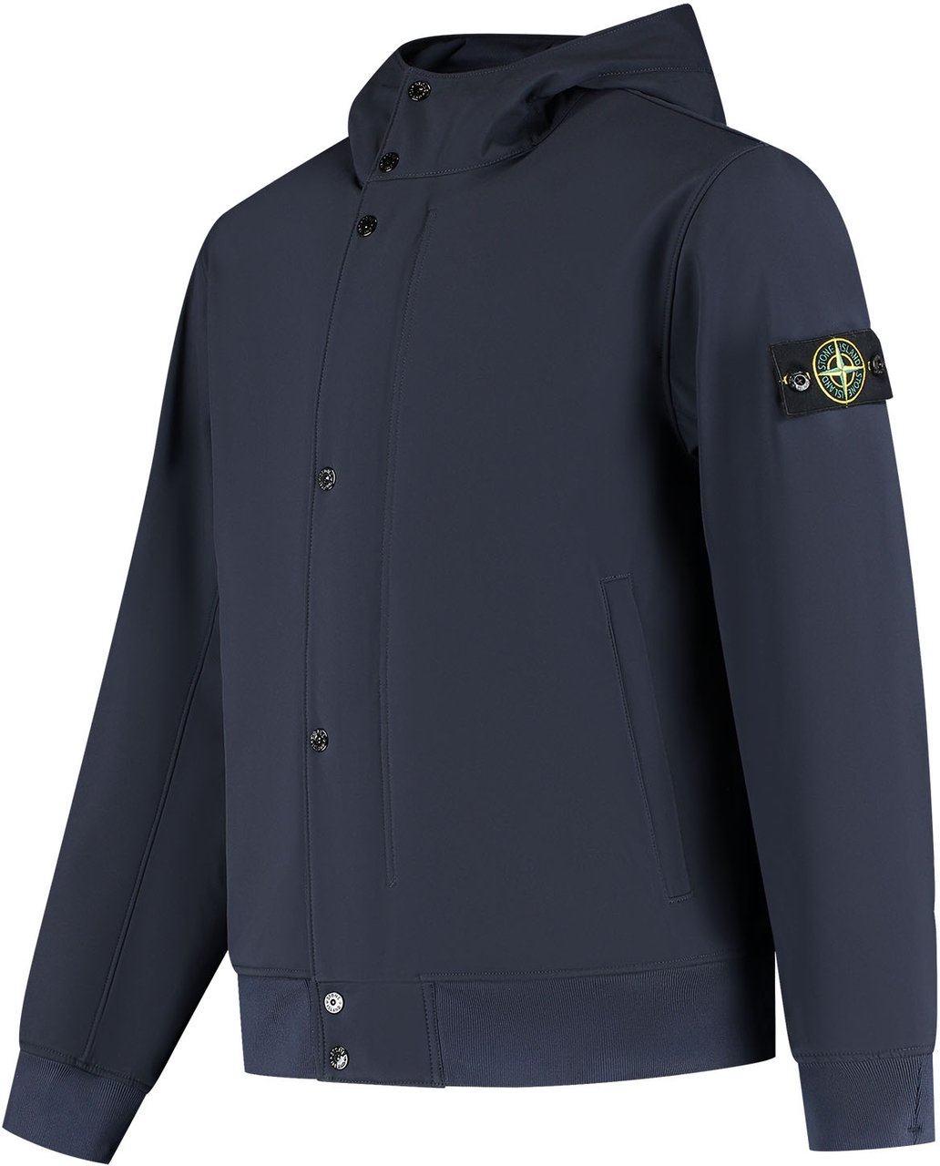 Stone Island Short Parka Blauw
