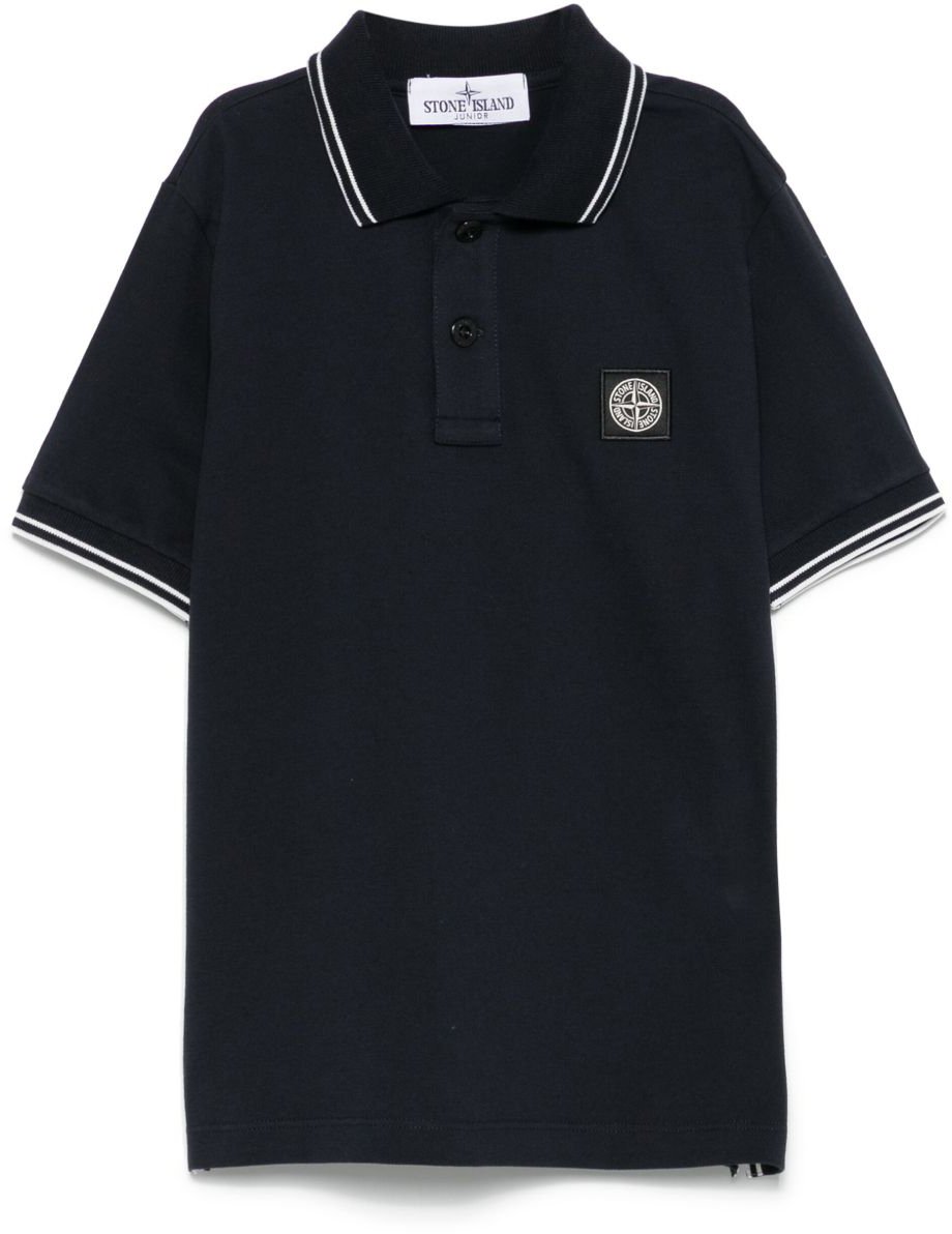 Stone Island T-Shirts And Polos Blue Blauw