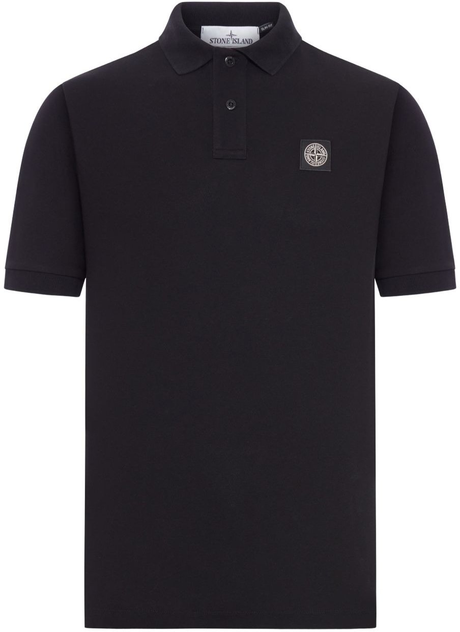 Stone Island T-Shirts And Polos Black Zwart