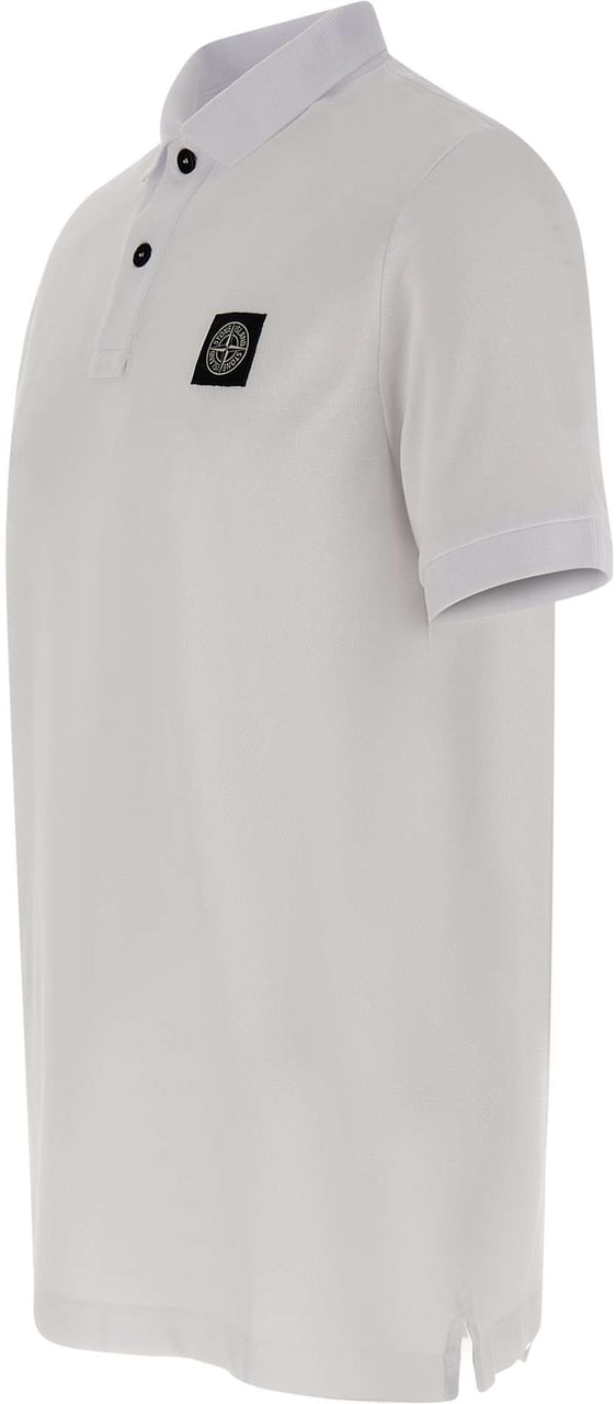 Stone Island T-Shirts And Polos White Wit