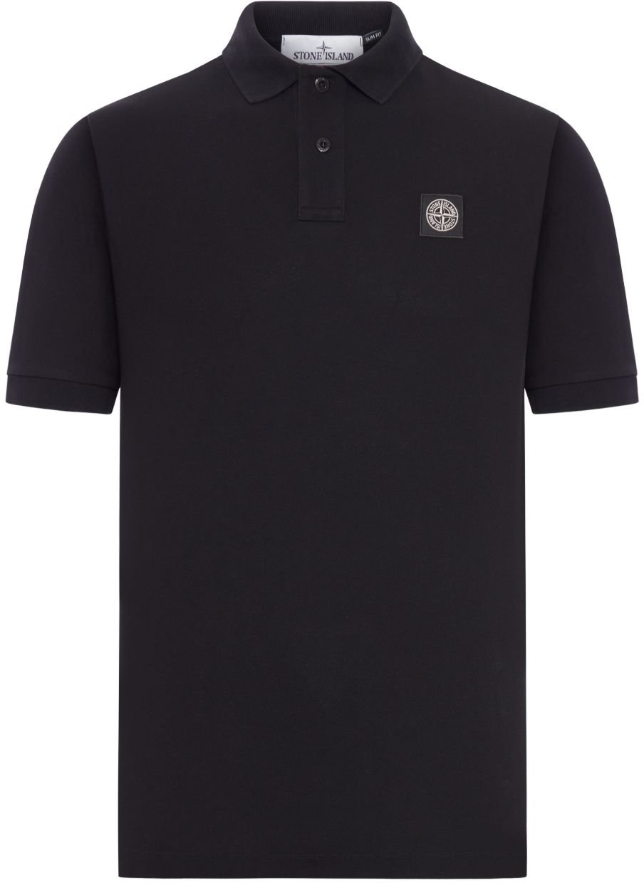 Stone Island T-Shirts And Polos Black Zwart