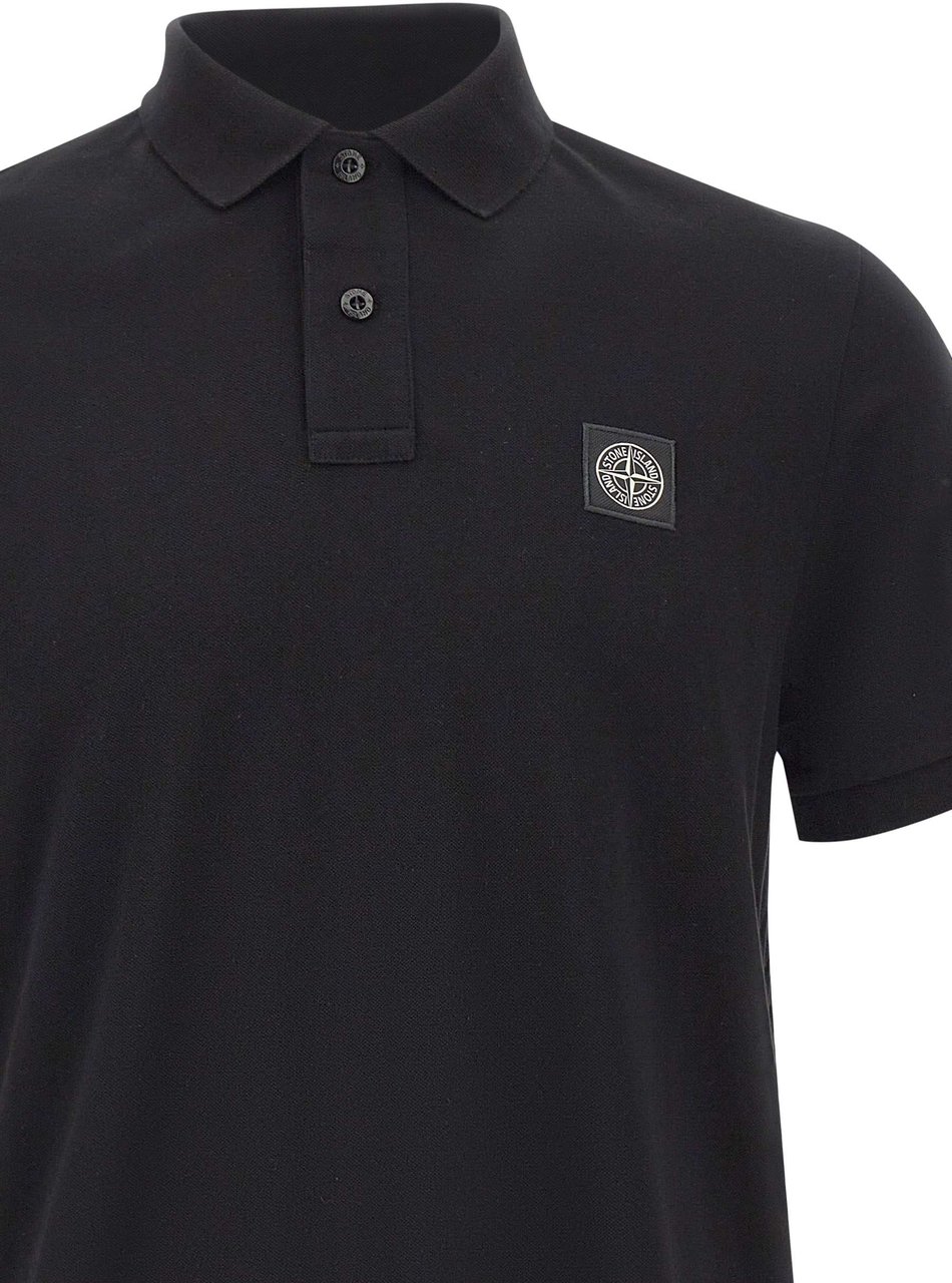 Stone Island T-Shirts And Polos Black Zwart