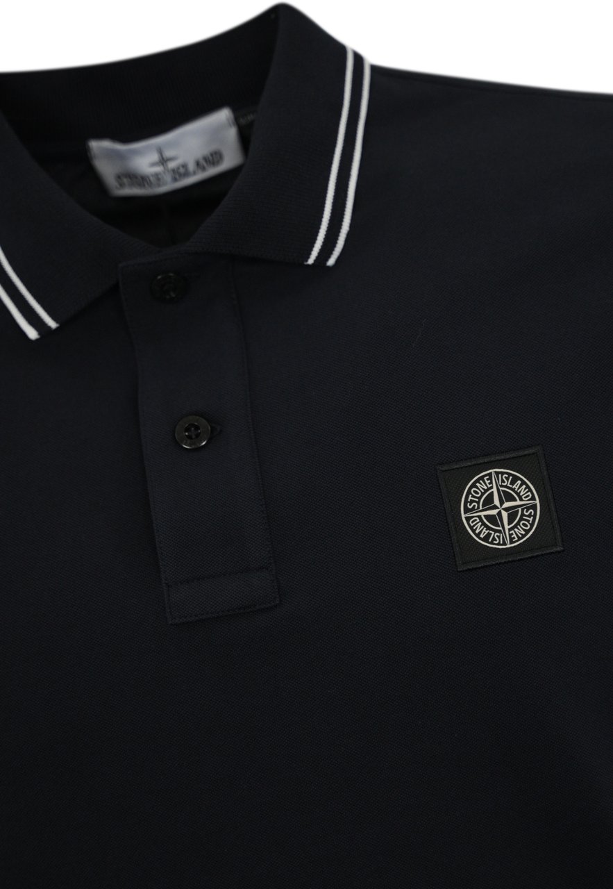 Stone Island T-Shirts And Polos Blue Navy