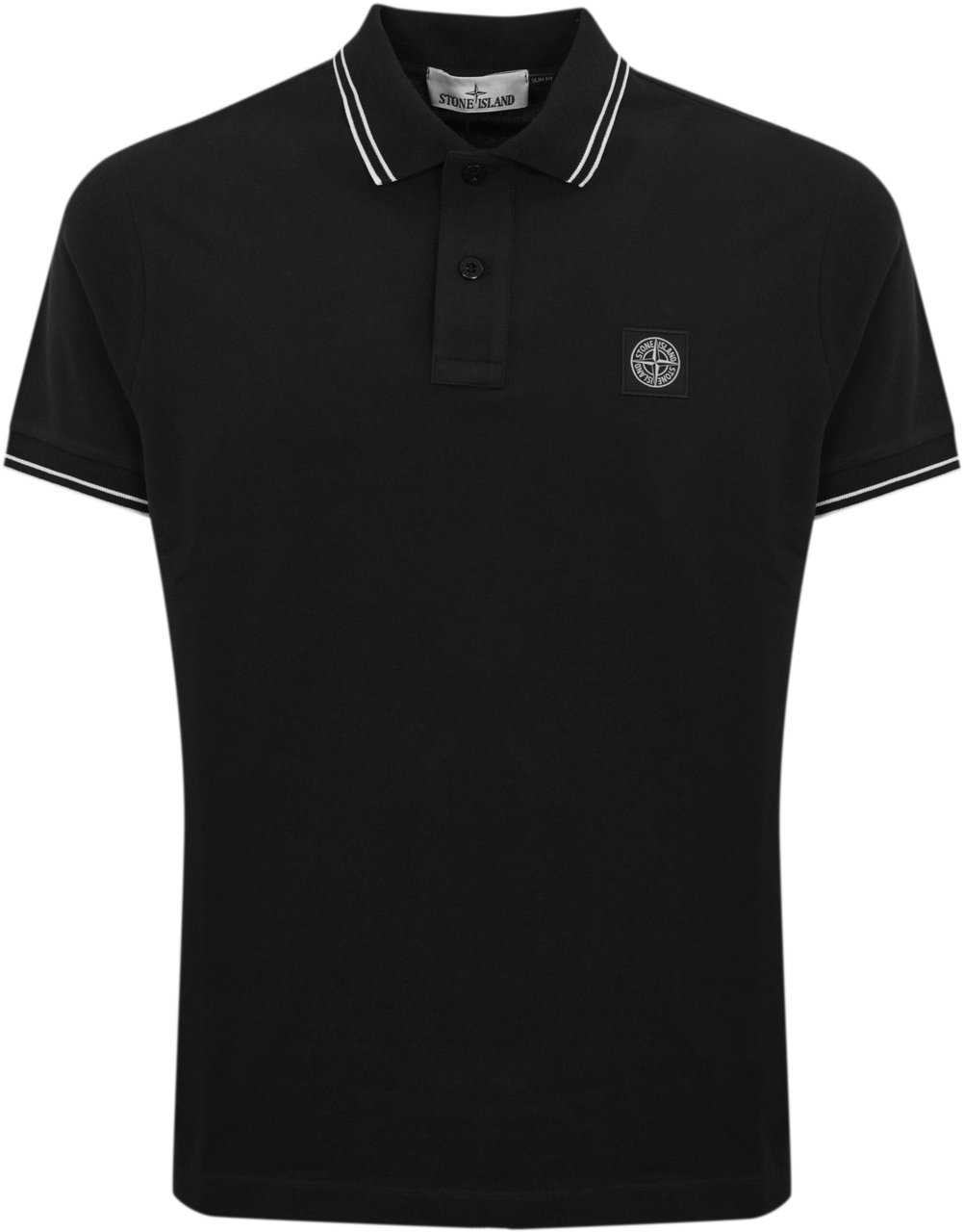 Stone Island T-Shirts And Polos Black Zwart