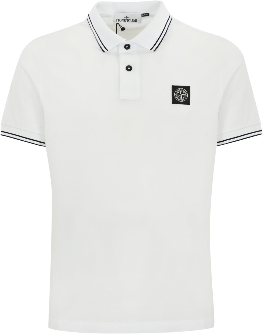 Stone Island T-Shirts And Polos White Wit