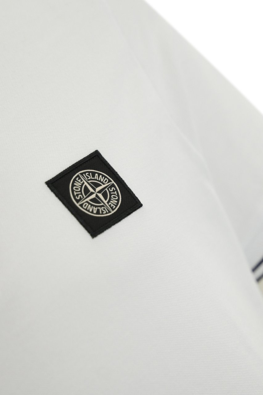 Stone Island T-Shirts And Polos White Wit