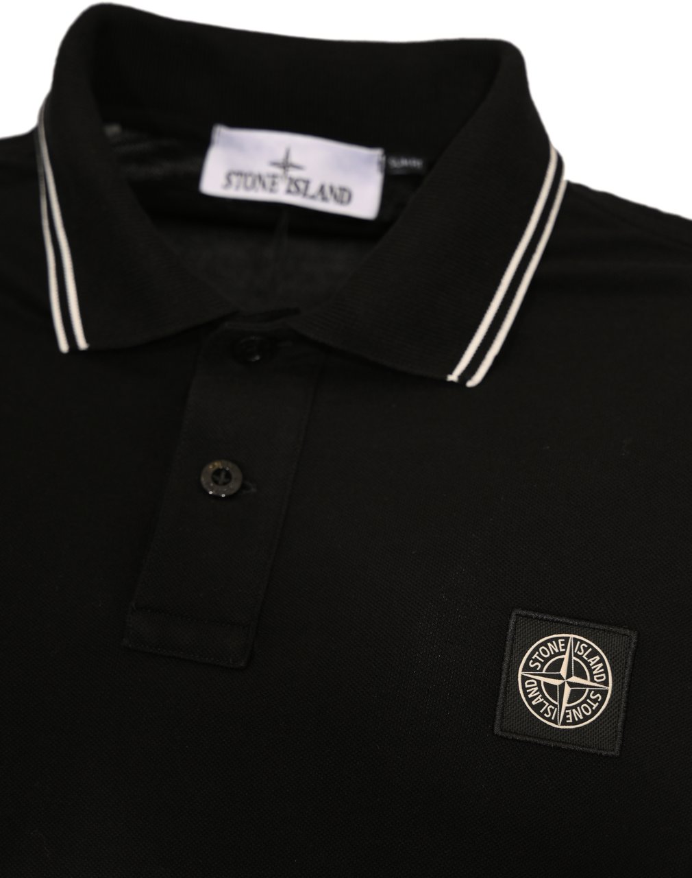 Stone Island T-Shirts And Polos Black Zwart