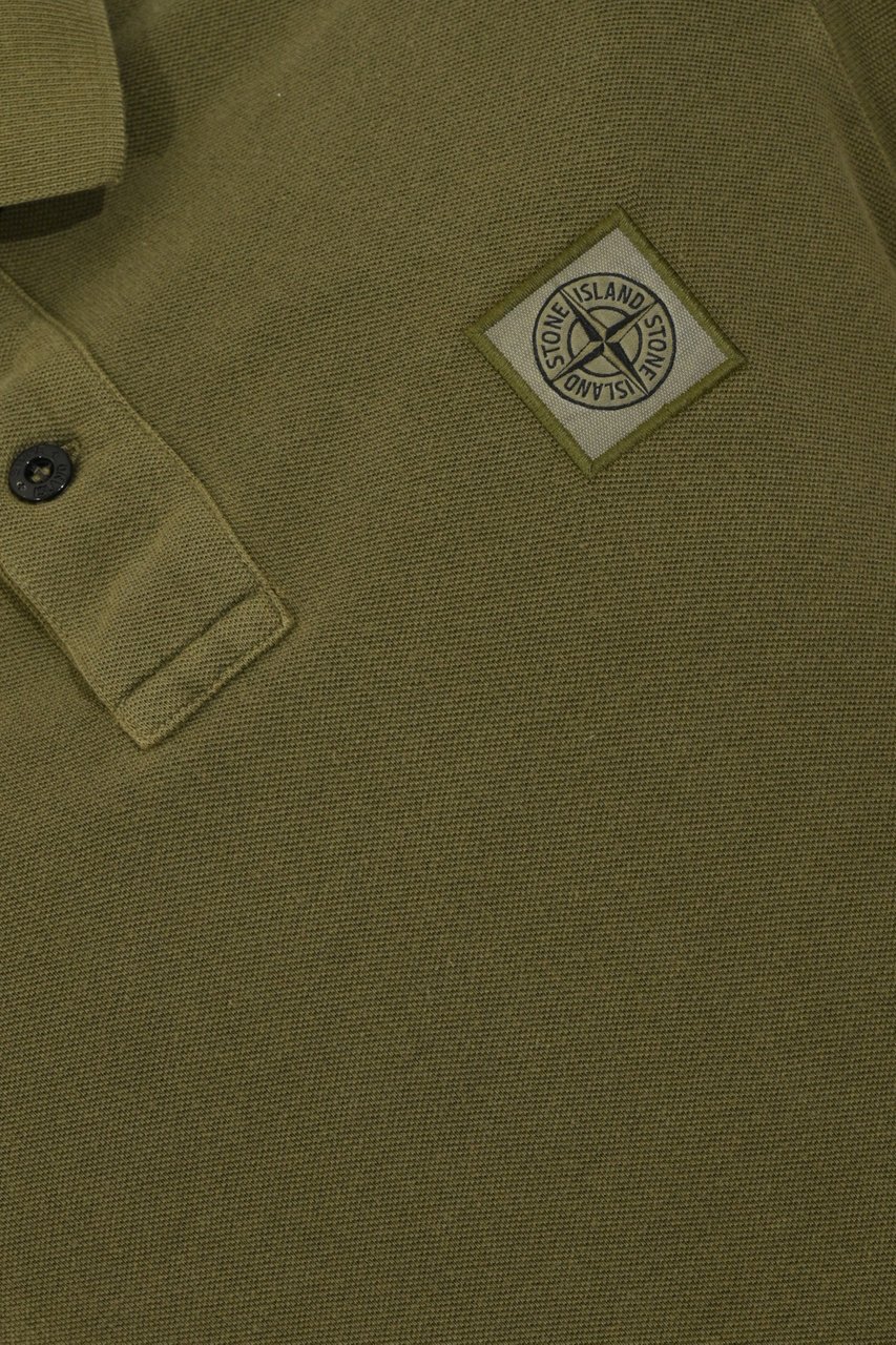 Stone Island T-Shirts And Polos Military Green Donkergroen
