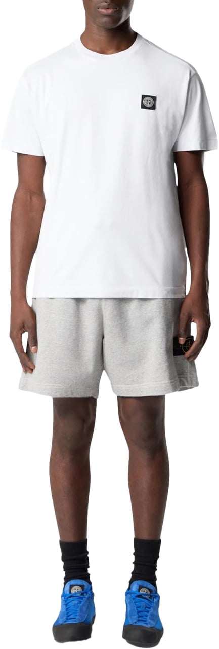 Stone Island Heren Ss T-Shirt Blauw