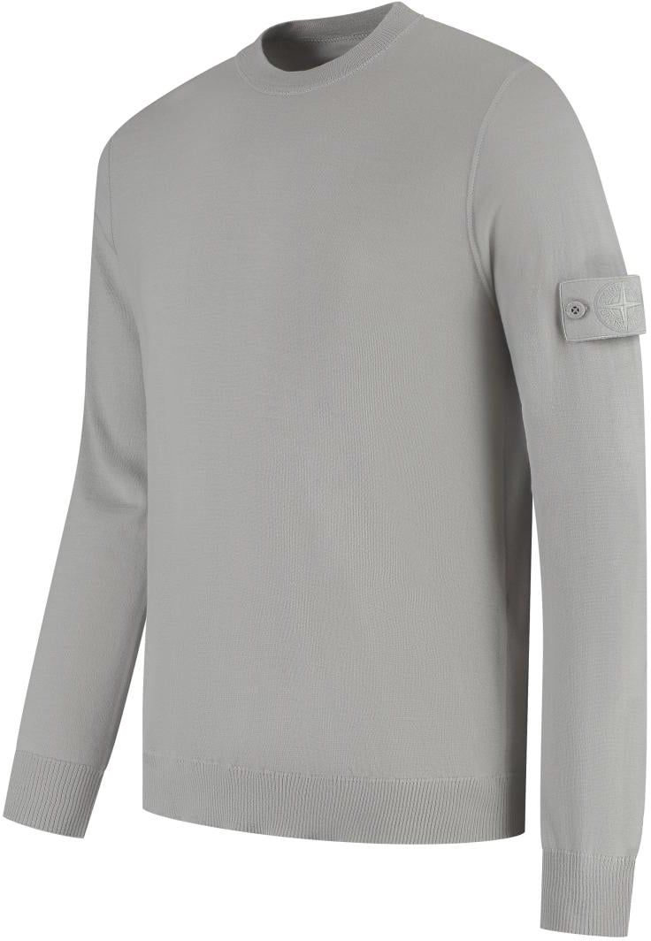 Stone Island Crew Neck Grijs