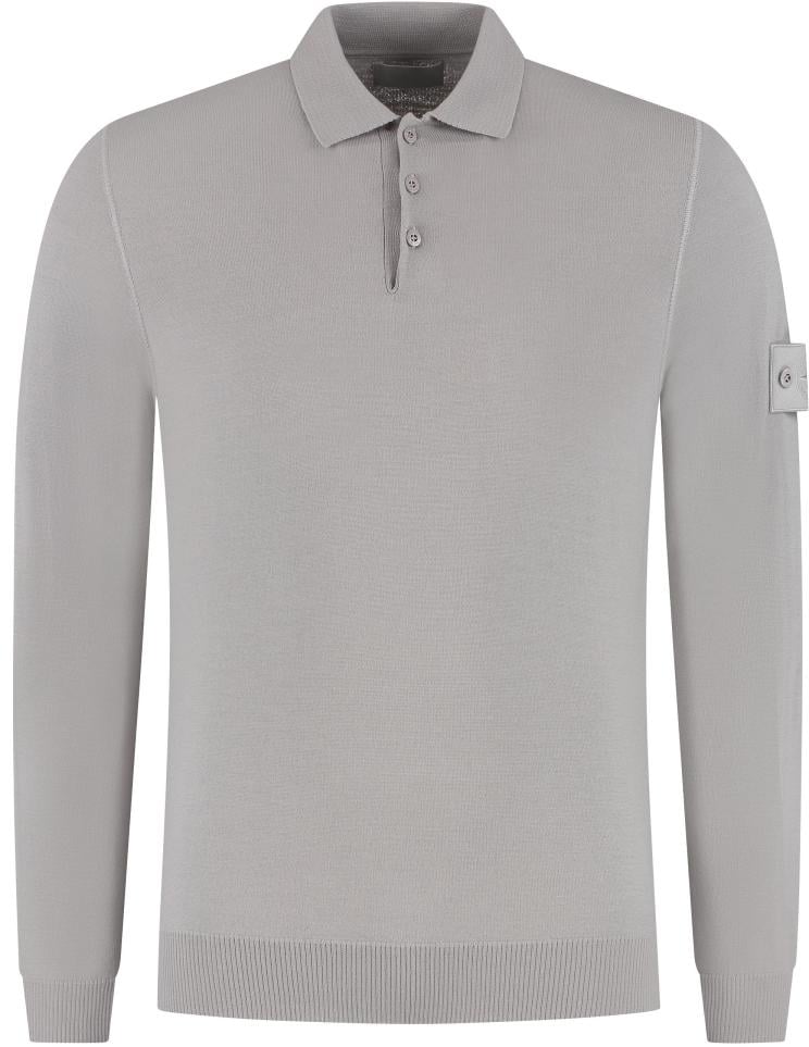 Stone Island Ls Polo Grijs