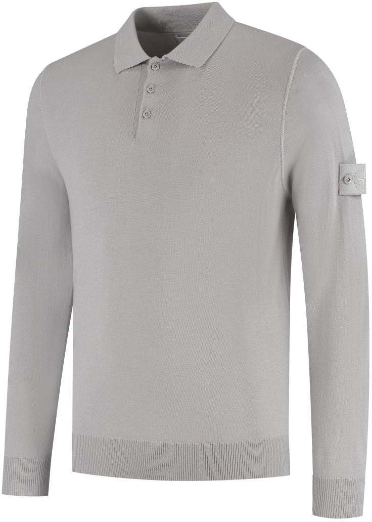 Stone Island Ls Polo Grijs