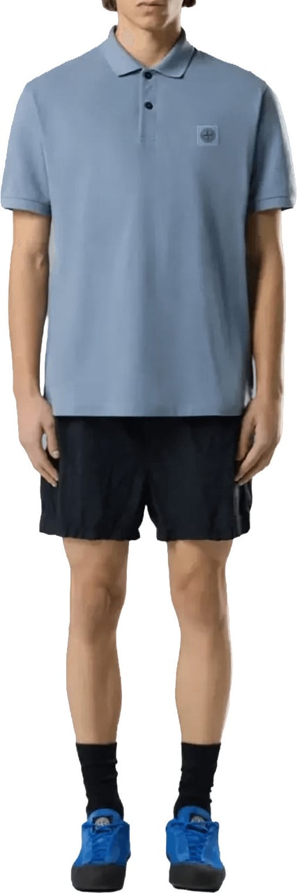 Stone Island NYLON METAL IN ECONYL GEREGENEREERDE NYLON ZWEMBROEK MARINEBLAUW Navy