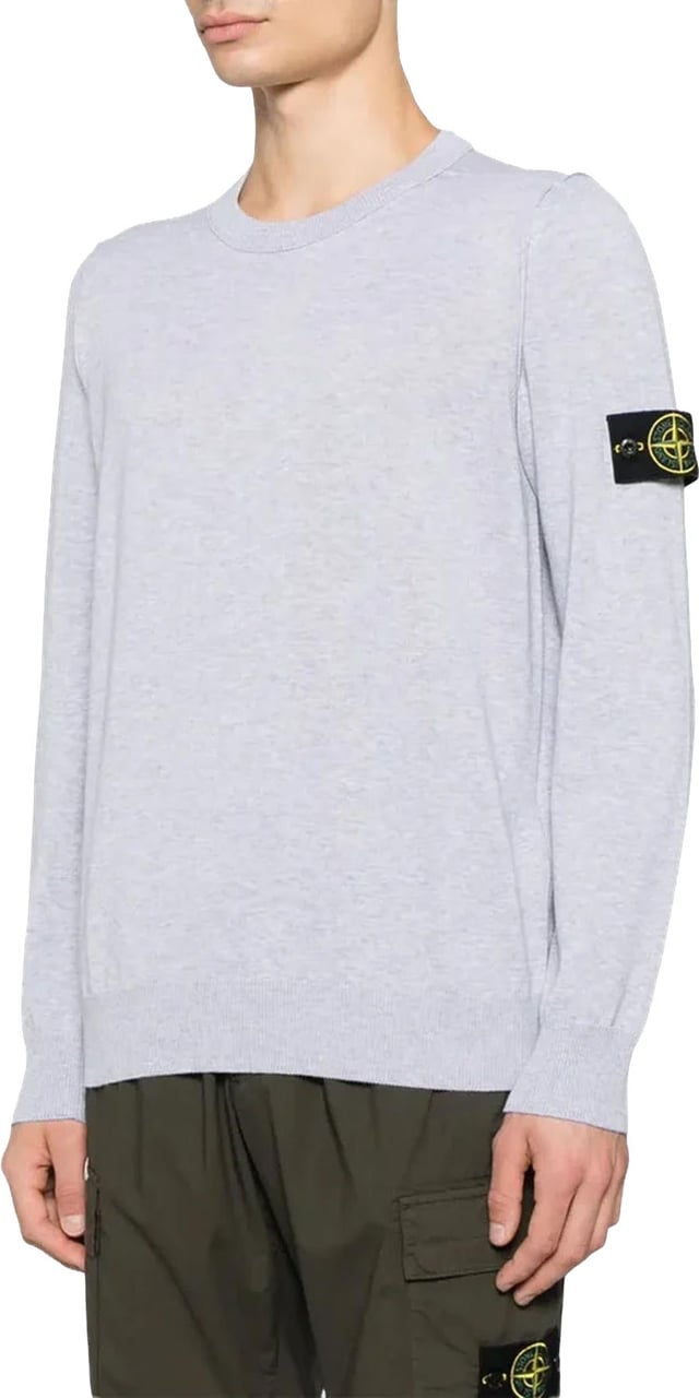 Stone Island Heren Crew Neck Grijs