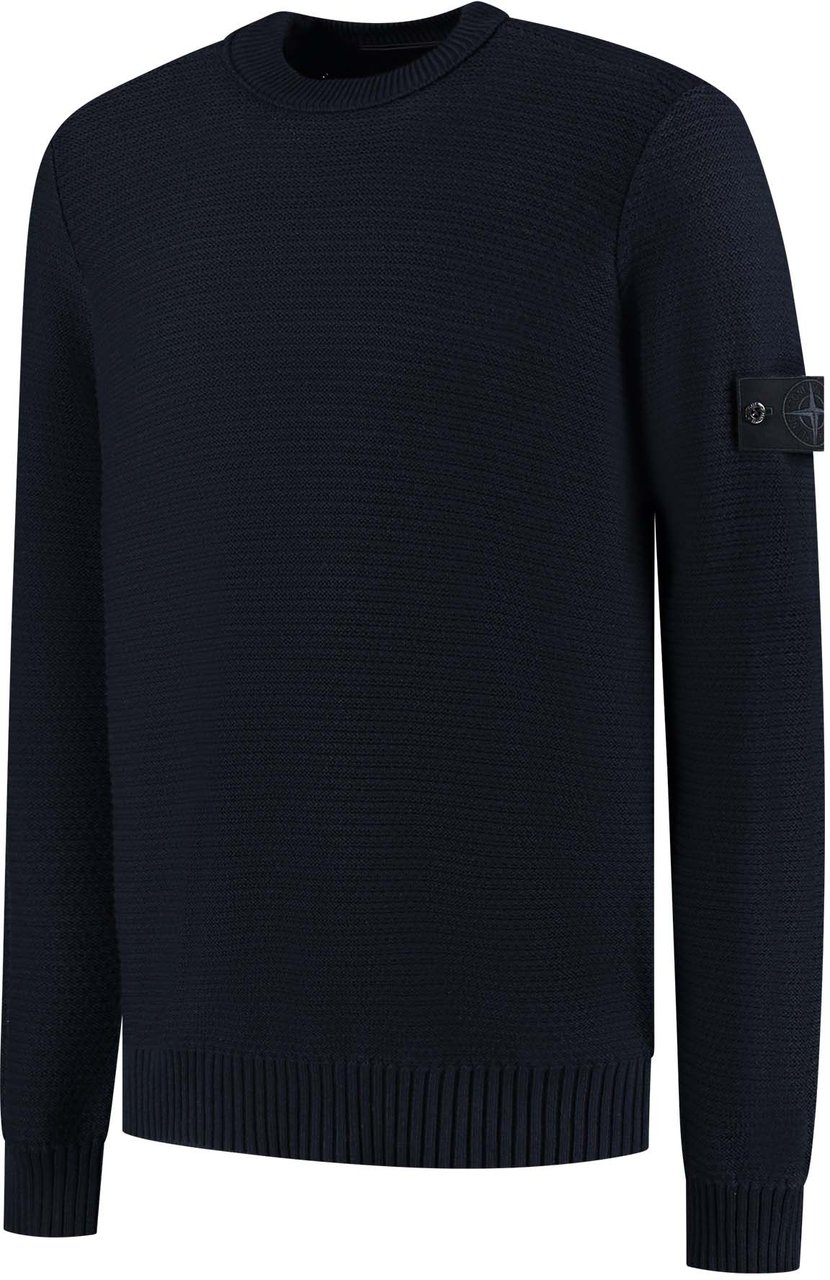 Stone Island Crew Neck Blauw