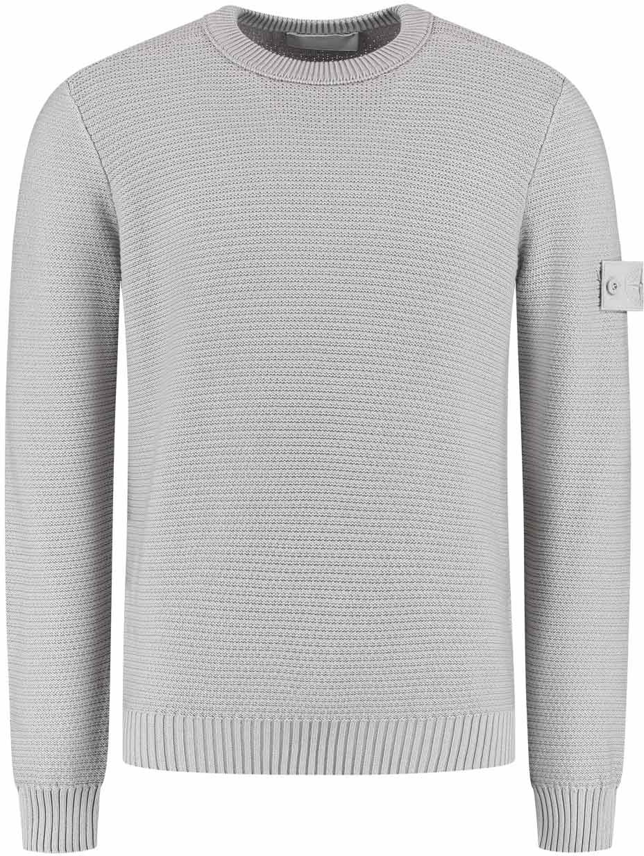 Stone Island Crew Neck Grijs