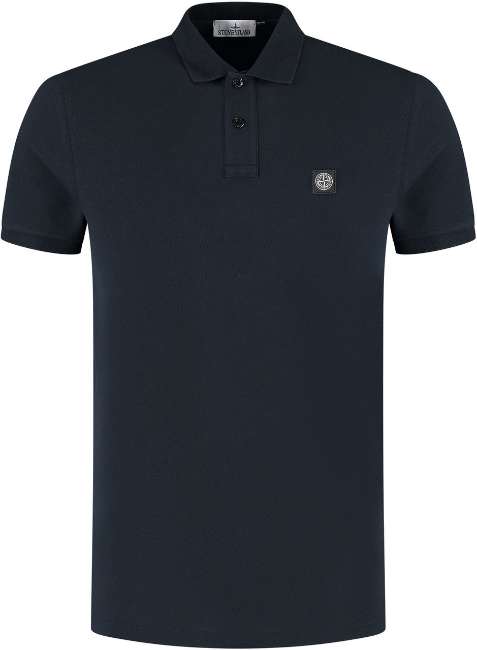 Stone Island Ss Polo Blauw