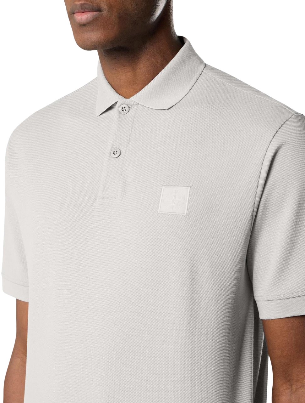 Stone Island Heren Ss Polo Grijs