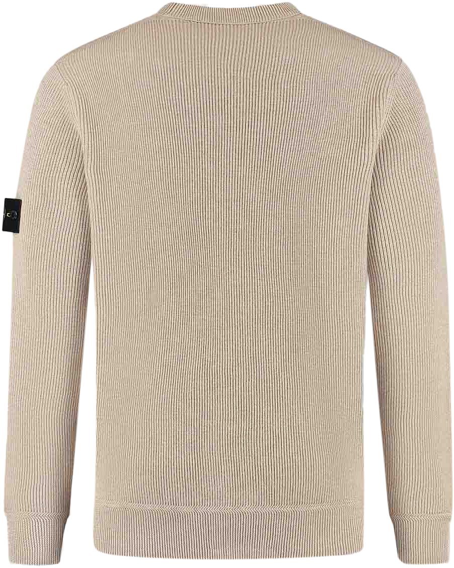 Stone Island Crew Neck Beige