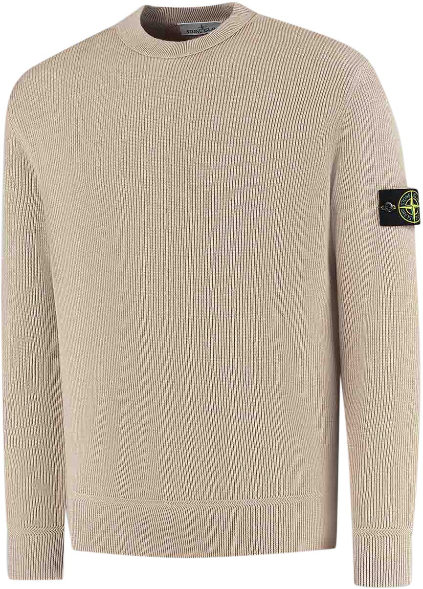 Stone Island Crew Neck Beige