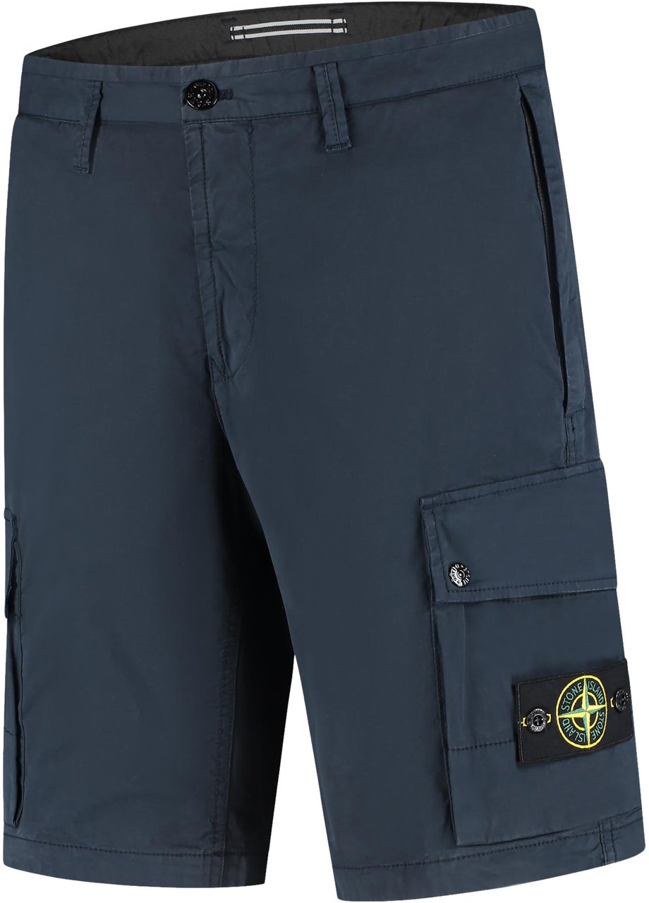 Stone Island Shorts Blauw