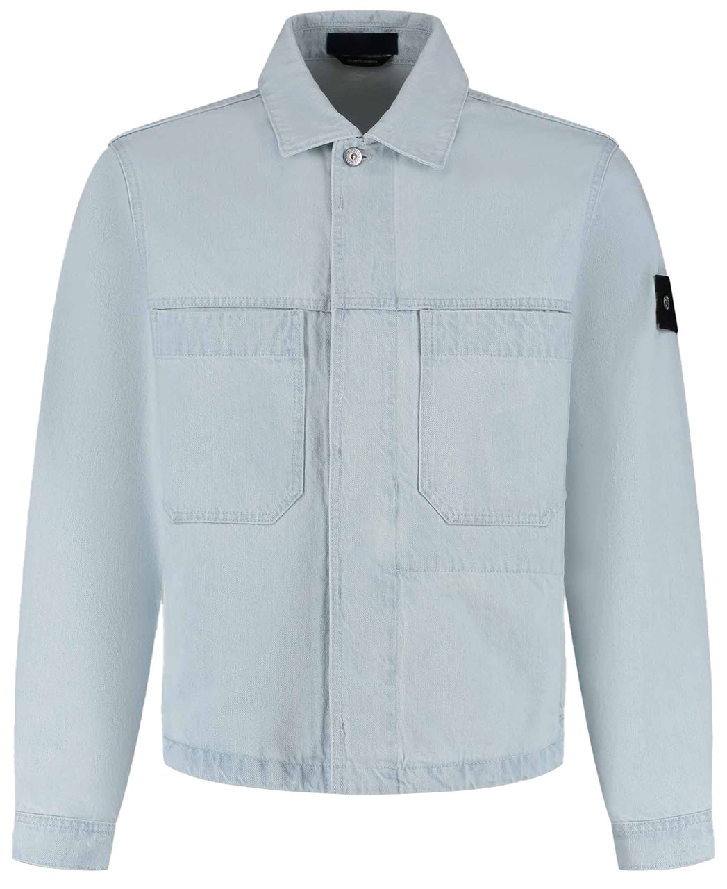 Stone Island Biker Jacket Blauw