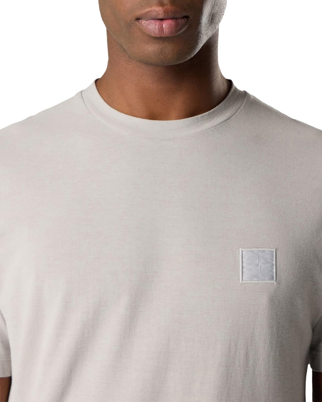 Stone Island Heren Ss T-Shirt Grijs