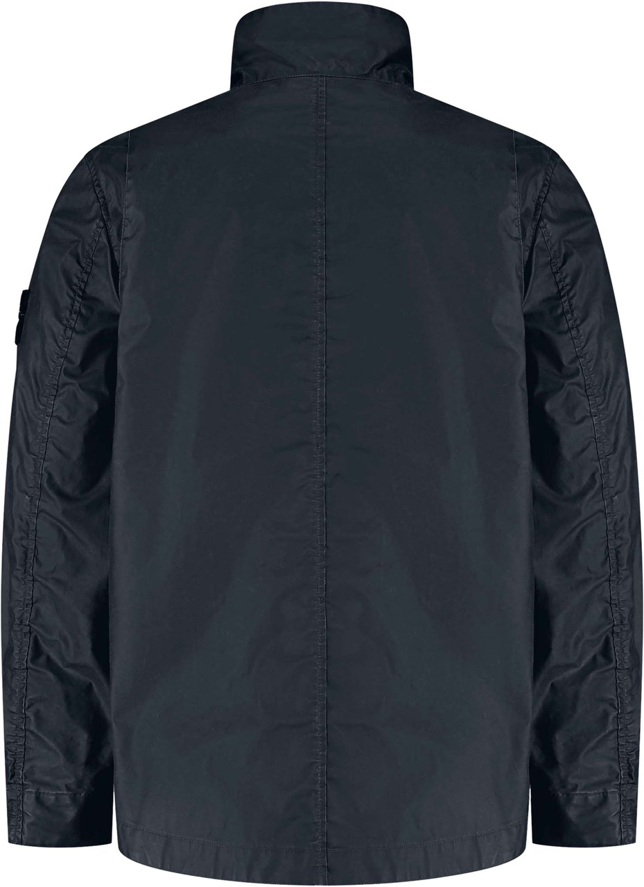 Stone Island Field Jacket Blauw