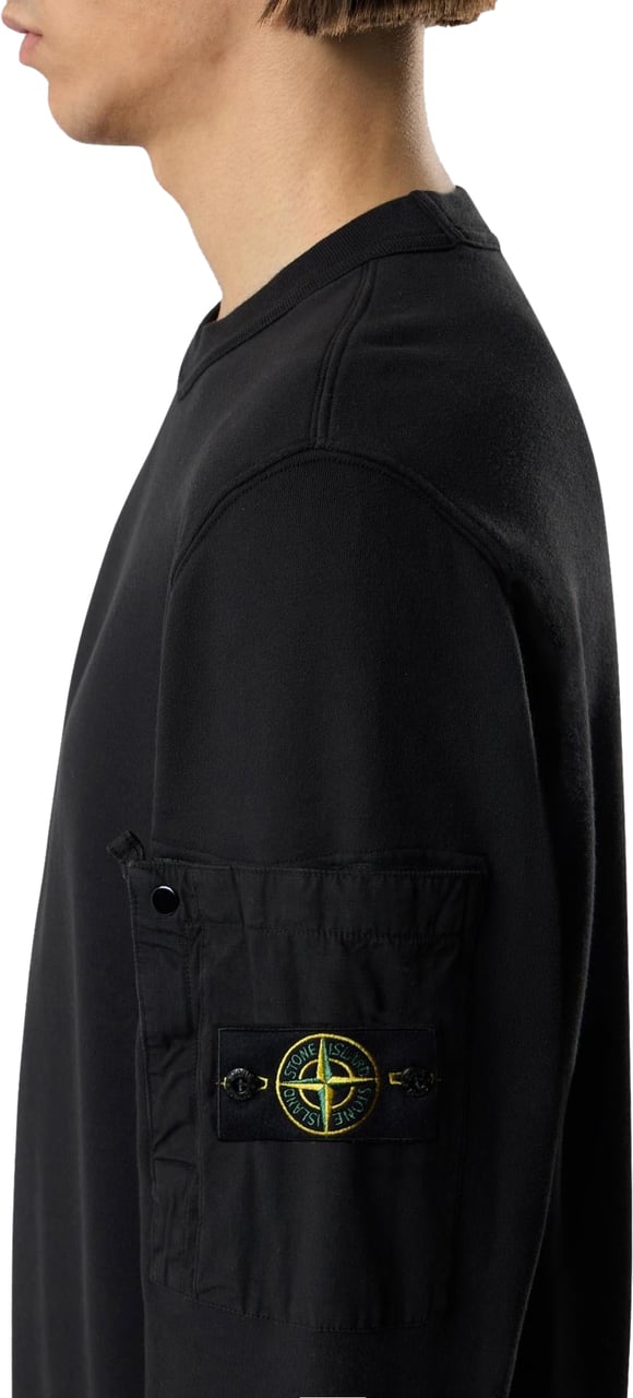 Stone Island Heren Sweatshirt Zwart
