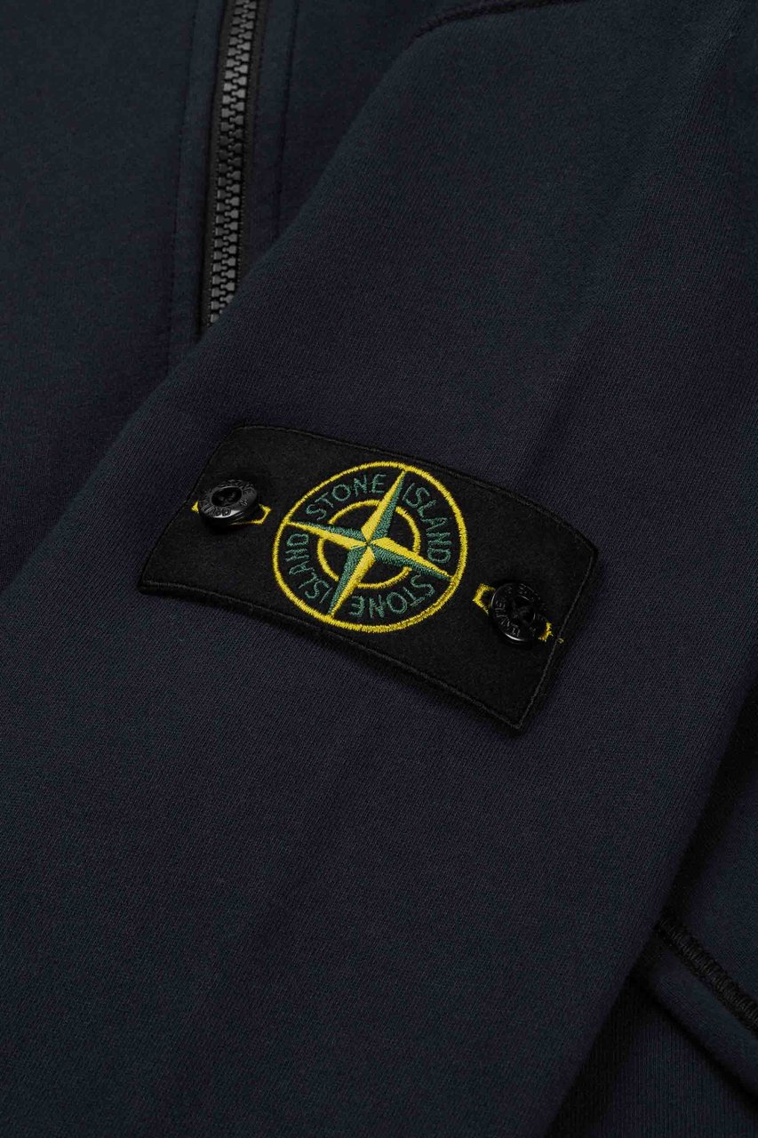 Stone Island Hoodie Sweater Blauw